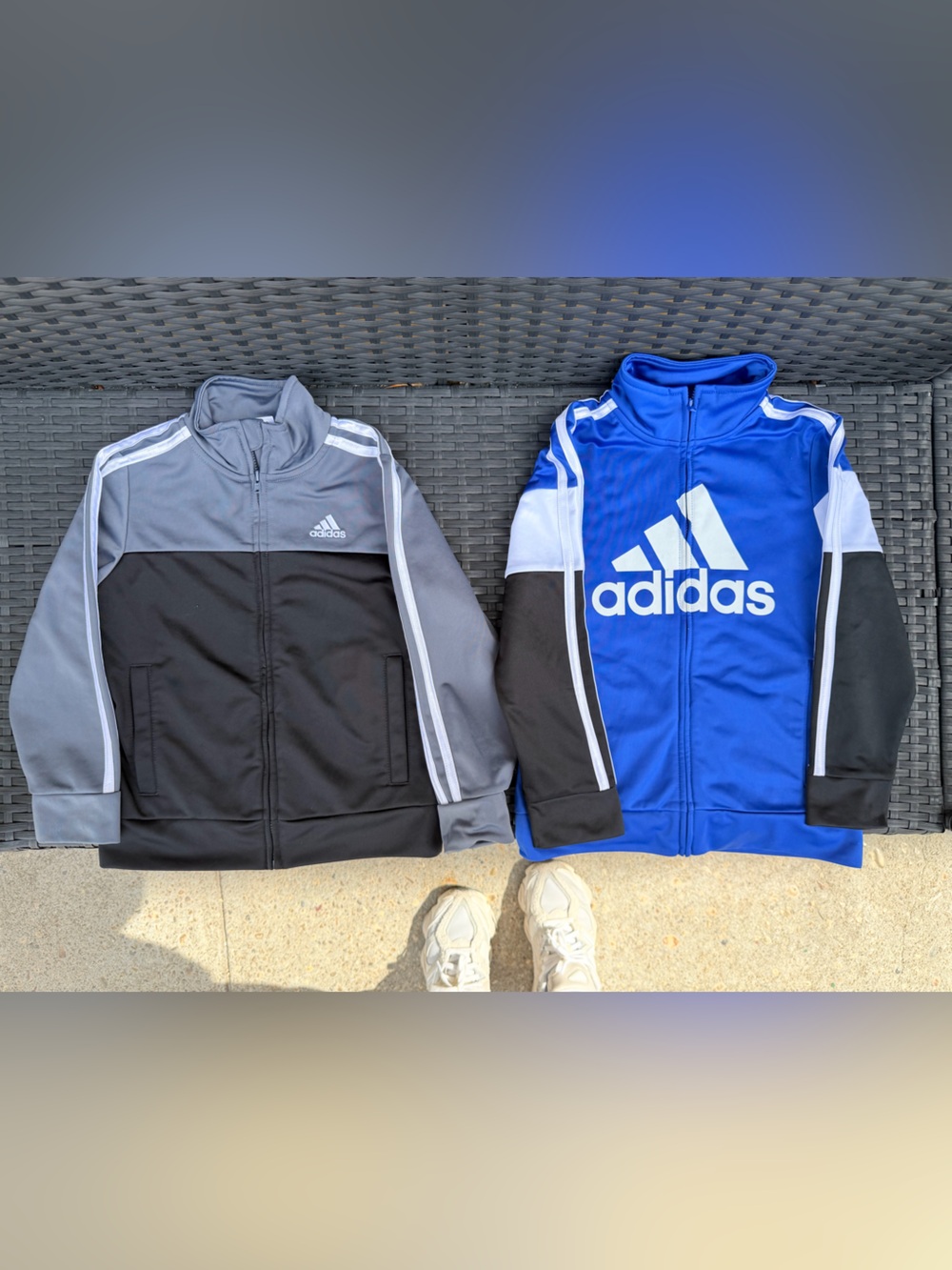Adidas Track Jacket bundle - Kids size 5/6